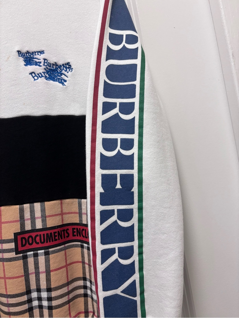 Burberry Nova Check Pattern Crew Neck Pullover as is - Picture 9 of 15